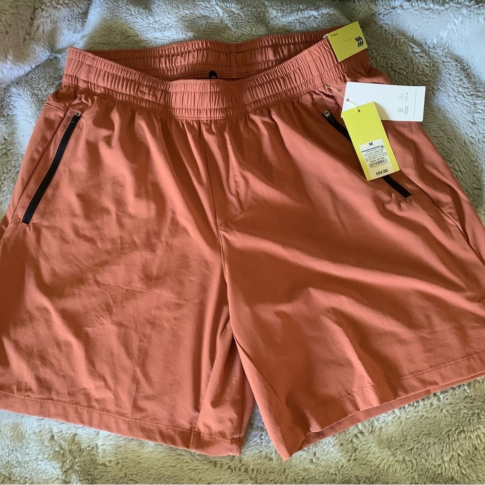 All in Motion Women's Rust Athletic Shorts - Picture 2 of 5
